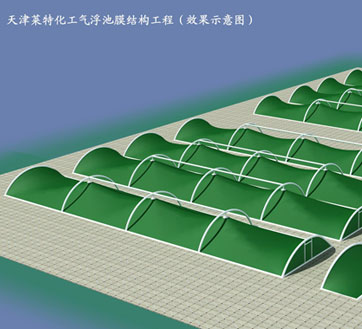 膜結構污水池